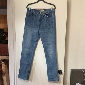 Frame Denim Women's Straight Leg Blue Jeans